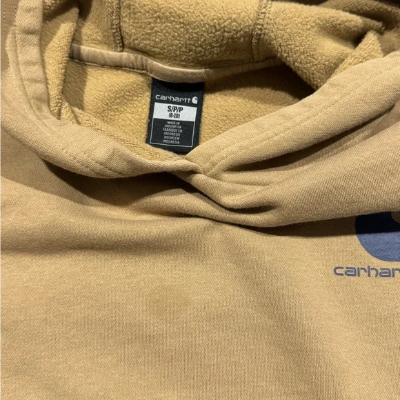 Carhartt Boys Long Sleeve Graphic Sweatshirt Carhartt Brown Size Small (8-10) - Picture 6 of 6